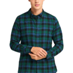 Funky Buddha ανδρικό καρό πουκάμισο FBM012-016-05