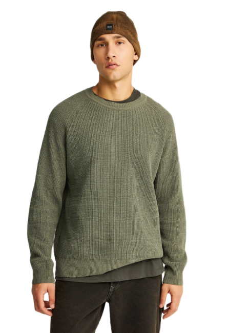 Funky Buddha ανδρική πλεκτή μπλούζα FBM012-053-09