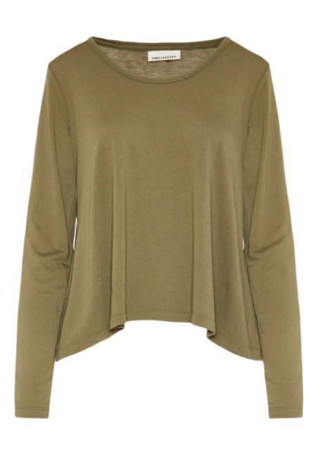 Funky Buddha γυναικεία μακρυμάνικη μπλούζα FBL012-100-07