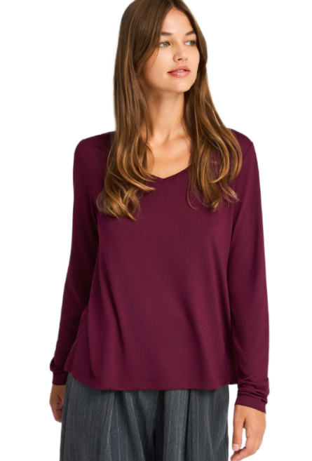 Funky Buddha γυναικεία μακρυμάνικη μπλούζα FBL012-101-07