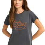 Funky Buddha γυναικείο t-shirt με τύπωμα FBL012-104-04