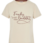 Funky Buddha γυναικείο t-shirt με τύπωμα FBL012-104-04