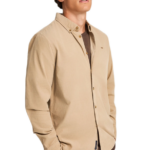 Funky Buddha ανδρικό κοτλέ πουκάμισο FBM012-003-05