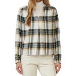 S'Oliver γυναικεία καρό μπλούζα με πιέτα 2170017