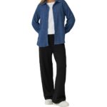 S'Oliver γυναικεία καρό μπλούζα με πιέτα 2170024