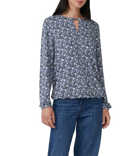 S'Oliver γυναικεία μπλούζα εμπριμέ 2172645