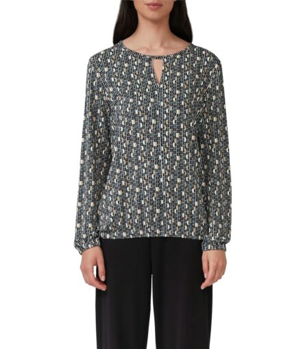 S'Oliver γυναικεία μπλούζα εμπριμέ 2172645