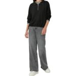 S'Oliver γυναικεία μπλούζα φούτερ με κουκούλα 2170102