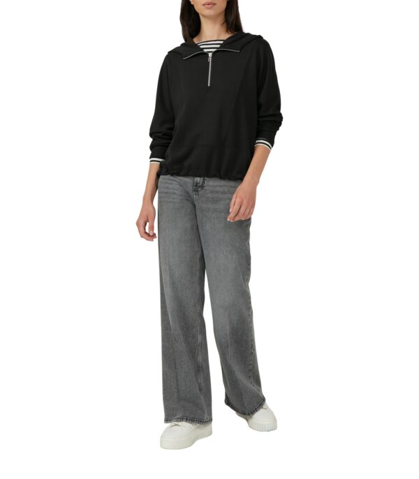 S'Oliver γυναικεία μπλούζα φούτερ με κουκούλα 2170102 S'Oliver γυναικεία μπλούζα φούτερ με κουκούλα 2170102