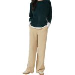 S'Oliver γυναικεία μπλούζα φούτερ κοτλέ με μανίκι νυχτερίδα 2170099