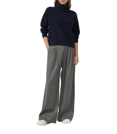 S'Oliver γυναικείο πλεκτό πουλόβερ με φαρδύ ζιβάγκο 2172631