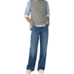 S'Oliver γυναικεία αμάνικη πλεκτή μπλούζα 2168038