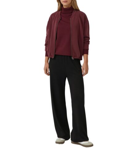 S'Oliver γυναικεία πλεκτή μπλούζα με ζιβάγκο 2167996