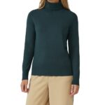 S'Oliver γυναικεία πλεκτή μπλούζα με ζιβάγκο 2167996