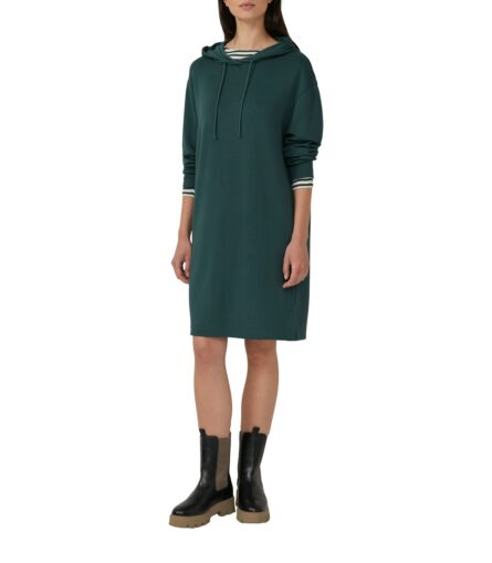 S'Oliver γυναικείο φόρεμα φούτερ με κουκούλα 2170103