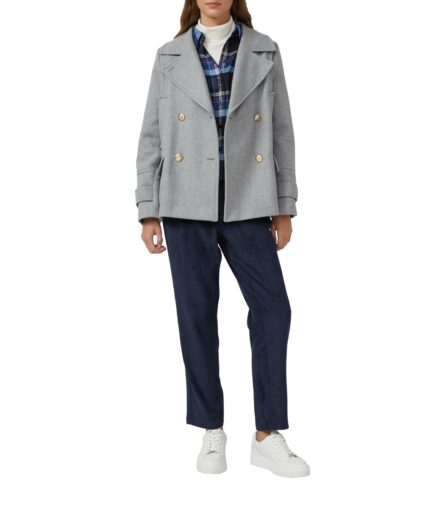 S'Oliver γυναικείο κοτλέ παντελόνι με ελαστική μέση και κορδόνι 2170192