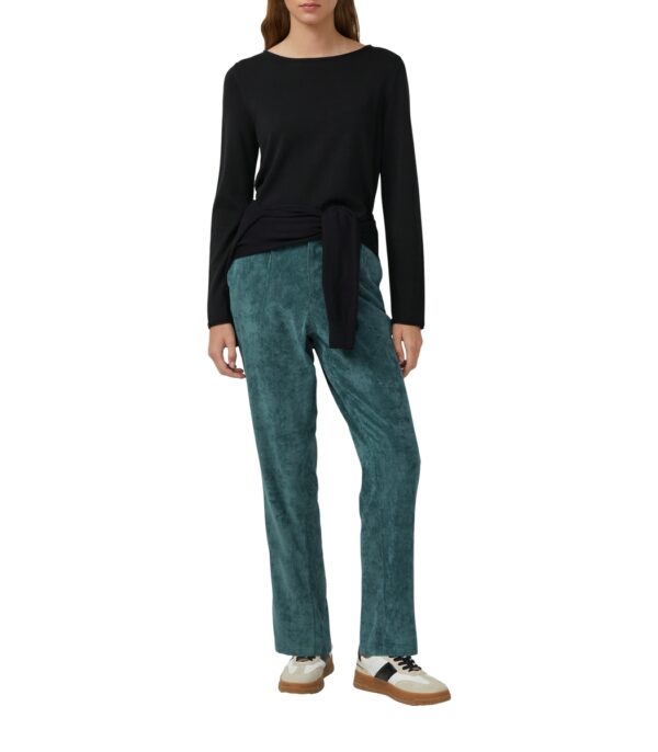 S'Oliver γυναικείο κοτλέ παντελόνι με ελαστική μέση και κορδόνι 2170192 S'Oliver γυναικείο κοτλέ παντελόνι με ελαστική μέση και κορδόνι 2170192