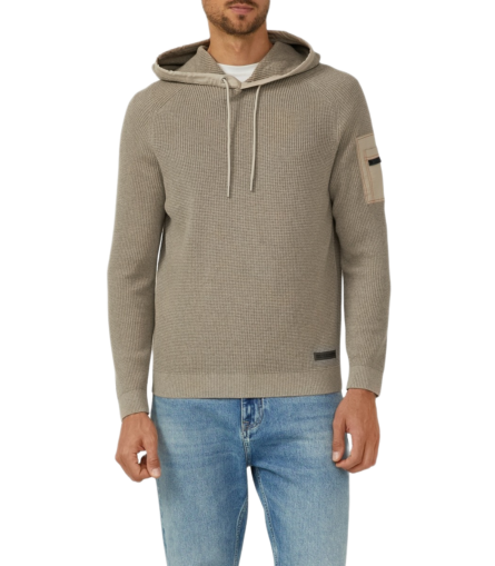 S'Oliver ανδρική μπλούζα φούτερ με κουκούλα 2170224