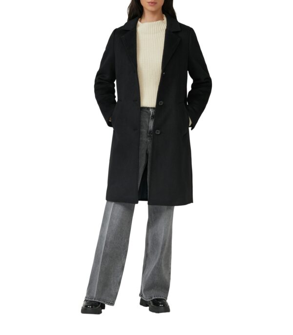 S'Oliver γυναικείο παλτό με γιακά και πέτο 2166594 S'Oliver γυναικείο παλτό με γιακά και πέτο 2166594