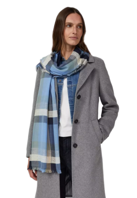 S'Oliver γυναικείο καρό κασκόλ 2172487