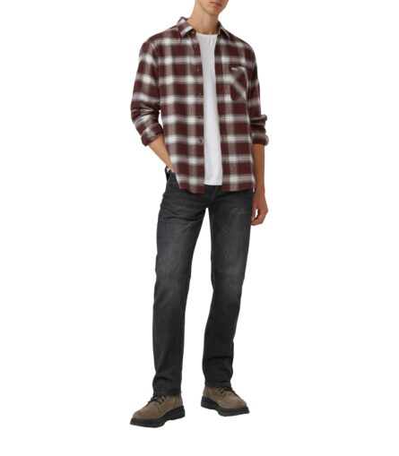 S'Oliver ανδρικό φανελένιο καρό πουκάμισο 2170213