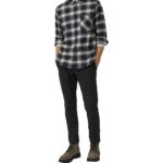 S'Oliver ανδρικό φανελένιο καρό πουκάμισο 2170213