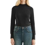 S'Oliver γυναικεία ριμπ μπλούζα μακρυμάνικη 2172781