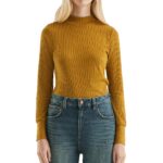 S'Oliver γυναικεία ριμπ μπλούζα μακρυμάνικη 2172781