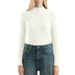 S'Oliver γυναικεία ριμπ μπλούζα μακρυμάνικη 2172781