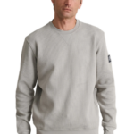 Navy & Green ανδρική μπλούζα φούτερ με λαιμόκοψη 24EY.037/R