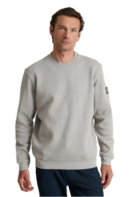 Navy & Green ανδρική μπλούζα φούτερ με λαιμόκοψη 24EY.037/R