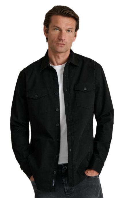 Navy & Green ανδρικό πουκάμισο overshirt comfort fit 24NG.TS03/OS