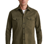 Navy & Green ανδρικό πουκάμισο overshirt comfort fit 24NG.TS03/OS