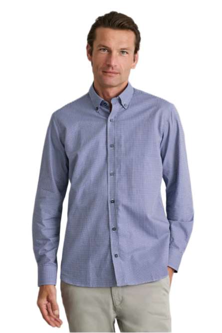 Navy & Green ανδρικό πουκάμισο comfort fit 24NG.BX128/1B.4/C