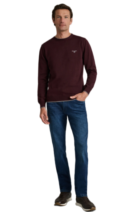 Navy & Green ανδρικό τζιν παντελόνι regular waist 24YI.218/4