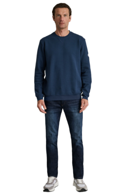 Navy & Green ανδρικό τζιν παντελόνι low waist 24YI.218/13/LW