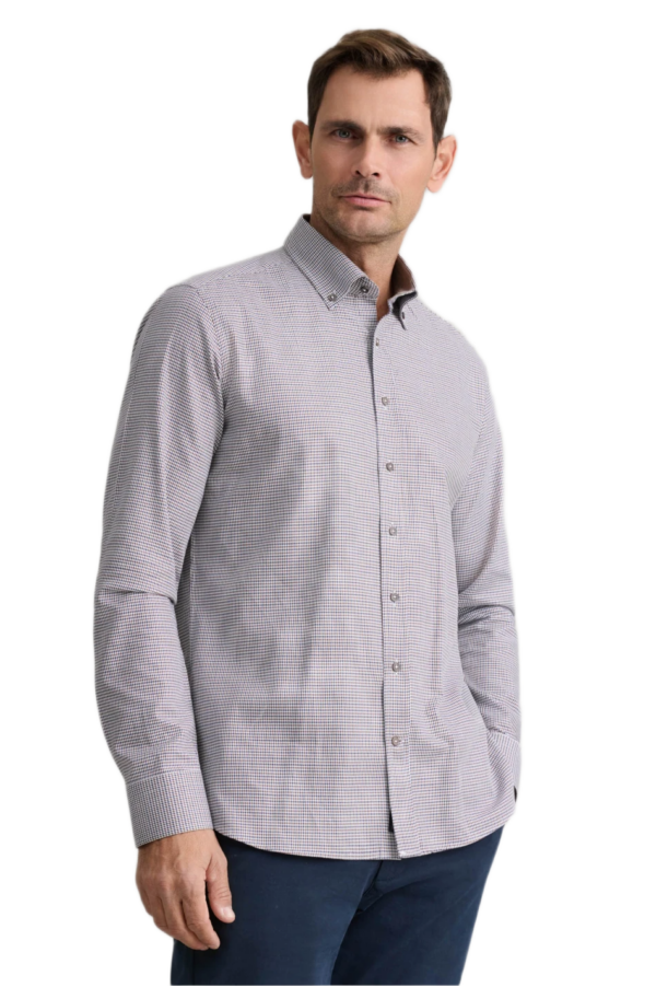 Navy & Green ανδρικό πουκάμισο comfort fit 24NG.CR99/1B