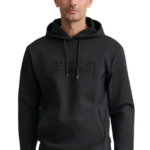 Navy & Green ανδρική μπλούζα φούτερ με κουκούλα 24TU.328/2H.1