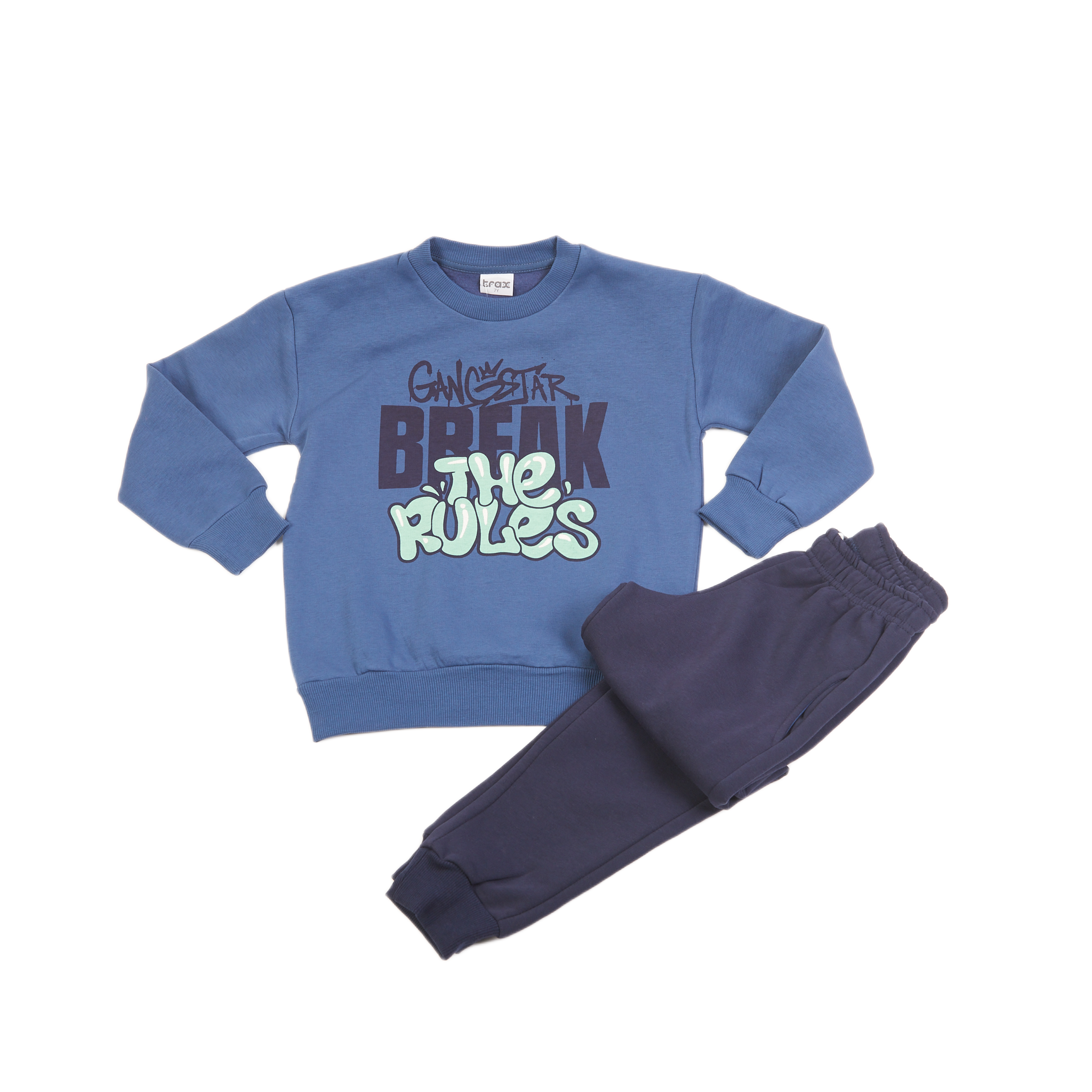 Trax παιδικό σετ φόρμας με τύπωμα για αγόρι 48830