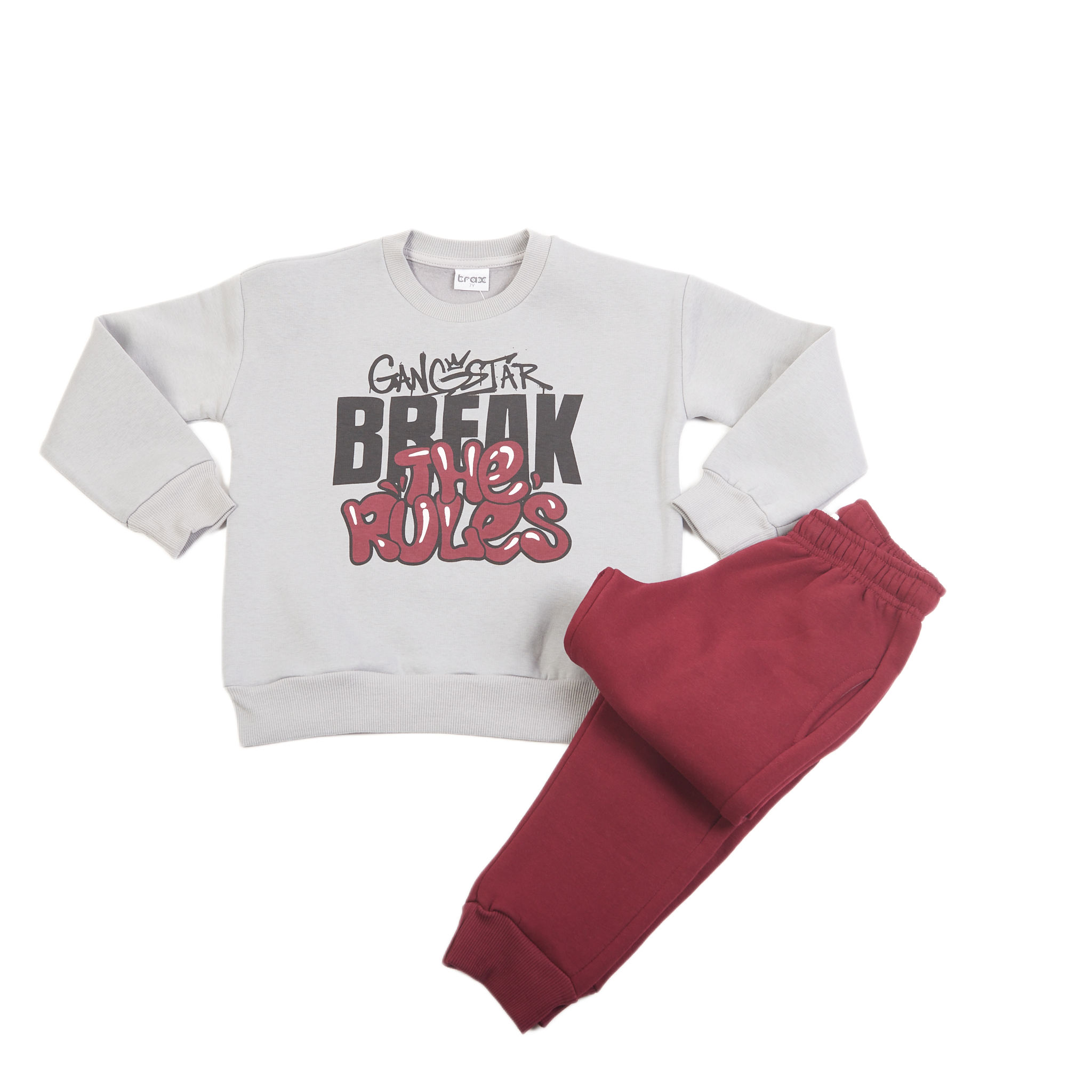 Trax παιδικό σετ φόρμας με τύπωμα για αγόρι 48830