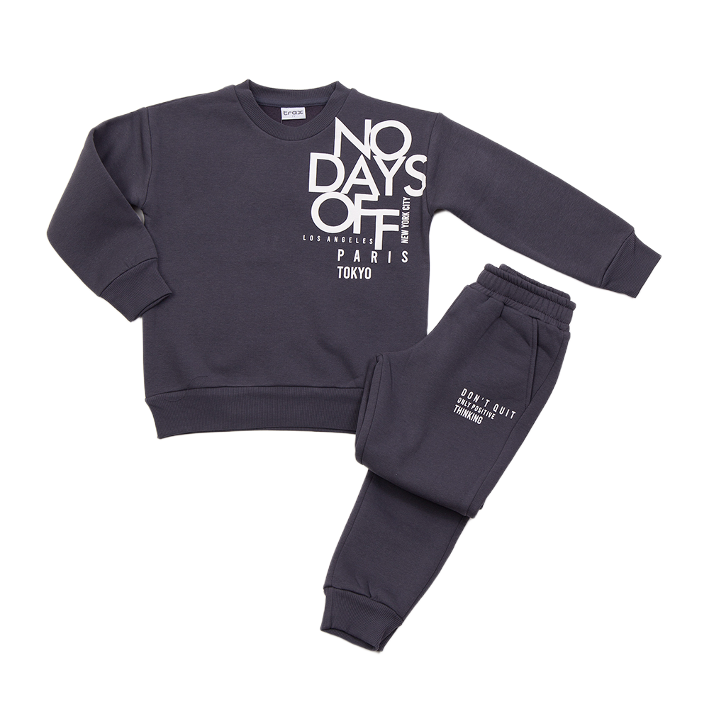 Trax παιδικό σετ φόρμας με τύπωμα για αγόρι 48837