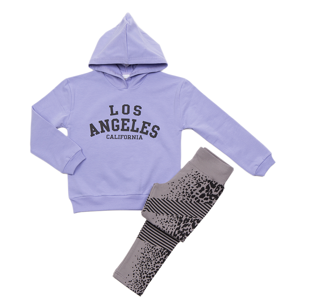 Trax παιδικό σετ μπλούζα/κολάν για κορίτσι 48621