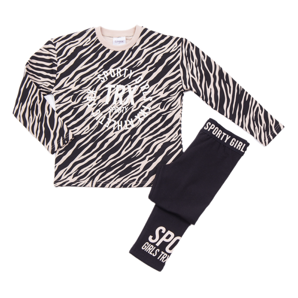 Trax παιδικό σετ μπλούζα/κολάν για κορίτσι 48605 Trax παιδικό σετ μπλούζα/κολάν για κορίτσι 48605
