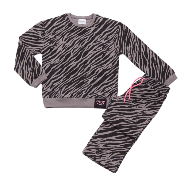 Trax παιδικό σετ φόρμας ζέβρα για κορίτσι 48631 Trax παιδικό σετ φόρμας ζέβρα για κορίτσι 48631