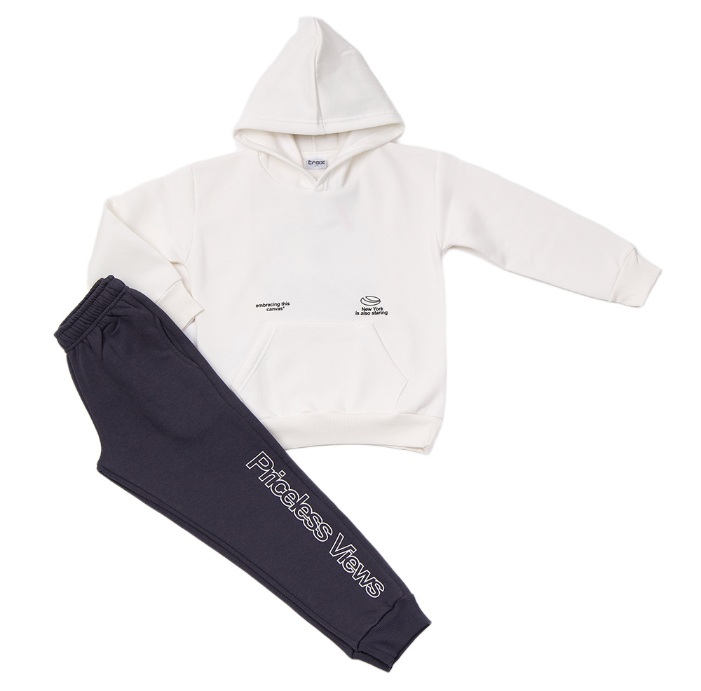 Trax παιδικό σετ φόρμας με κουκούλα για αγόρι 48821