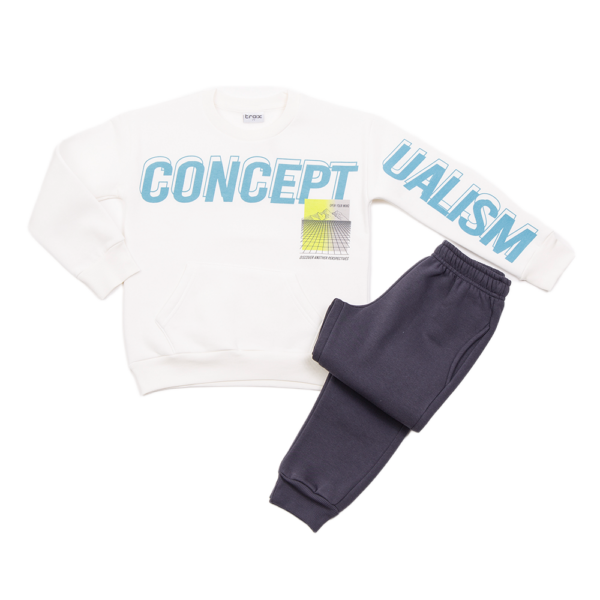 Trax παιδικό σετ φόρμας με τύπωμα για αγόρι 48833 Trax παιδικό σετ φόρμας με τύπωμα για αγόρι 48833