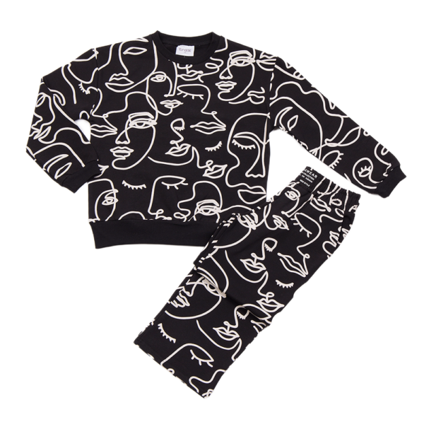 Trax παιδικό σετ φόρμας για κορίτσι 48634 Trax παιδικό σετ φόρμας για κορίτσι 48634