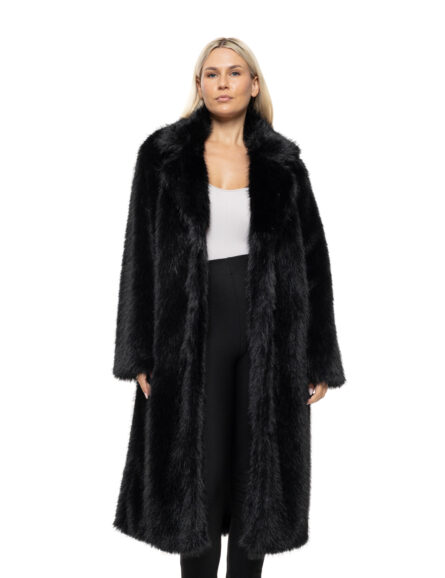 Biston γυναικεία μακριά γούνα 54-101-056