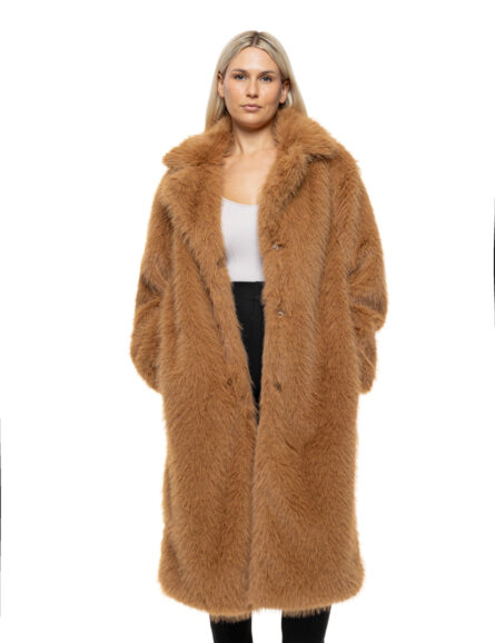 Biston γυναικεία μακριά γούνα 54-101-056