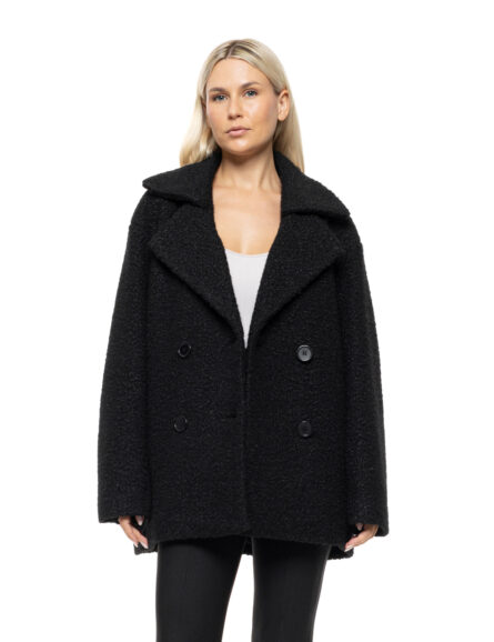 Biston γυναικείο demi παλτό με γιακά 54-101-049